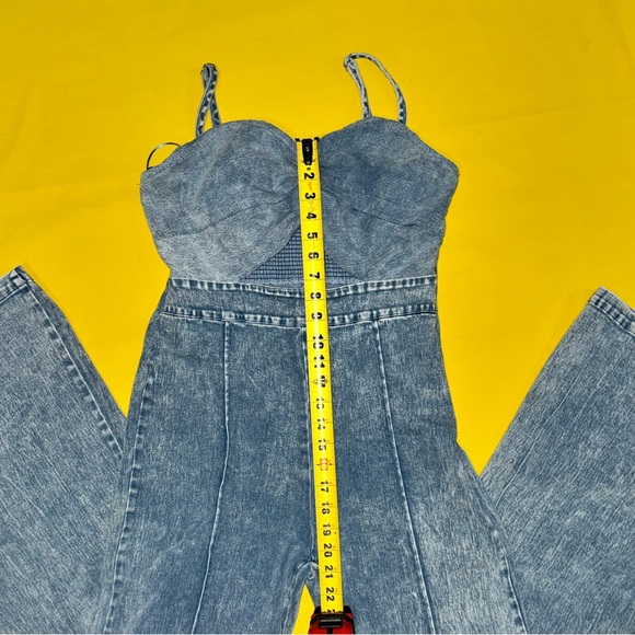 Flying tomato Denim jumpsuit - Picture 6 of 8